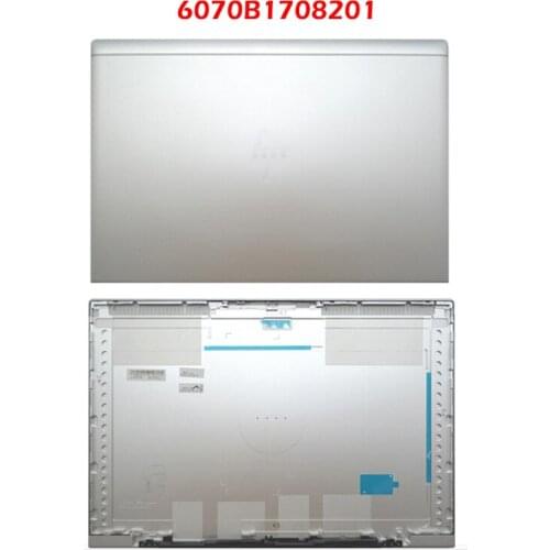 For HP EliteBook 840 G7 745 G7 LCD Back Cover/Front Bezel/Palmrest/Bottom Base Computer Case Laptop Case Silver