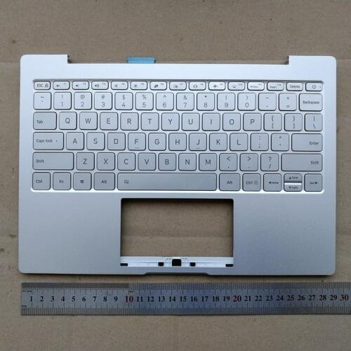 US backlit New laptop keyboard with upper case base cover palmrest for Xiaomi MI Air 12.5"