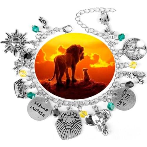 Dongsheng Fashion The Lion Musical Collection Handmade Charm Bracelet Wristlet Links Chain Jewelry -25