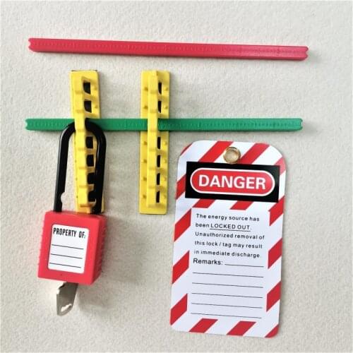 Breaker Blocker Kit electrical panel switch lockout oversized and irregularly shaped switches lock