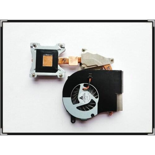 Original free shipping for HP Pavilion G72 CQ62 G62 G62-B35SG fan and independent Thermal Module 612355-001 612354-001 heatsink