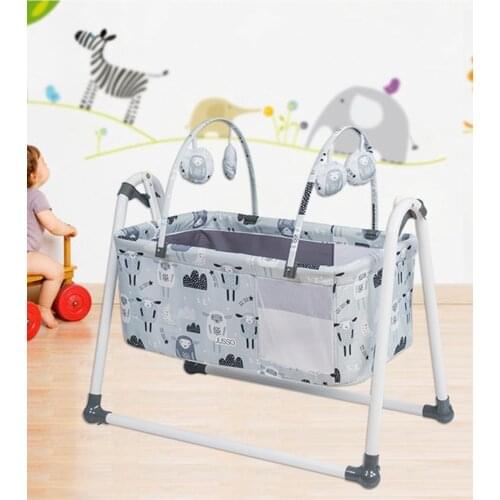 Cute Sheep Dangle Baby Cradle Mosquito Net Veil Gift Gray Color Comfortable New Season Fun Casual Sleeping Cradle Portable Bed