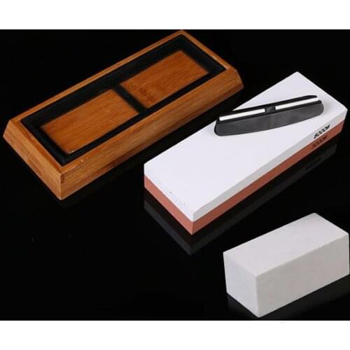 2-IN-1 400/1000 3000/8000 Grit Professional Knife Sharpener Whetstone Sharpening Stones grinding Stone Water Stone Kitchen Tool