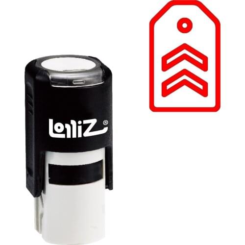 LolliZ Badge Self-Inking Rubber Stamp - Modern Symbol Series