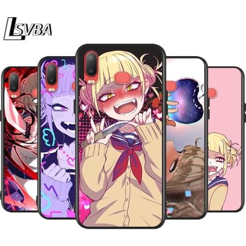 Silicone Cover Anime Himiko Toga Boku for Samsung Galaxy A9 A8 Star A7 A6 A5 A3 Plus 2018 2017 2016 Black Phone Case