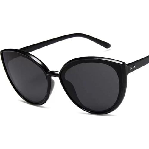Sunglasses Cat Eye Women Men Sun Glasses Eyewear Eyeglasses Plastic Frame Clear Lens UV400 Shade Fashion Driving New