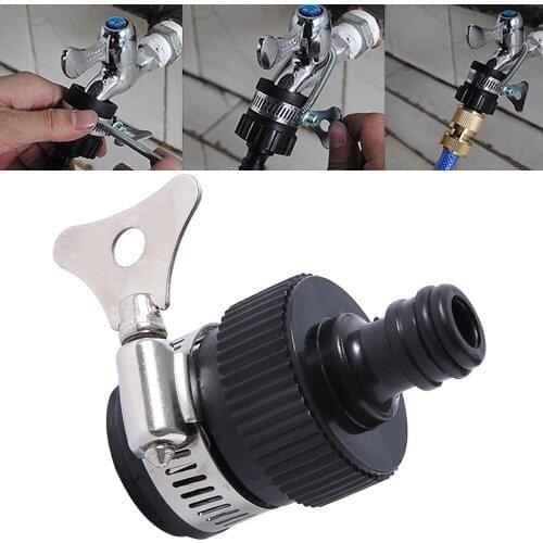 Universal Tap To Garden Hose Pipe Connector Mixer Kitchen Bath Tap Adapter