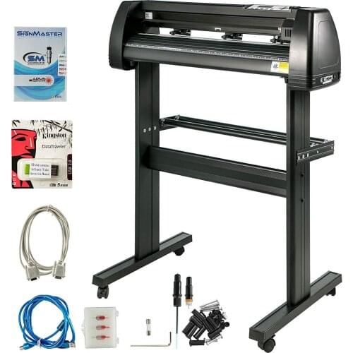 Vinyl Cutting Plotter 34 "Sign Cutting 3 Blades Usb Sticker Craft