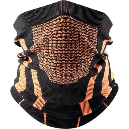 Breathable Masks Print Women Men Winter Thermal Face Bandana Mask Cover Neck Warmer Gaiter Bicycle Cycling Ski Tube Scarf Hiking