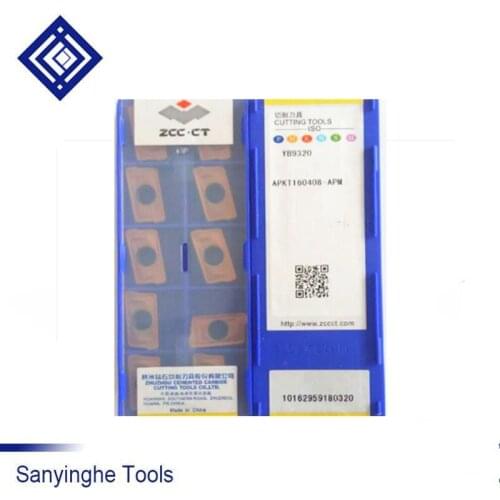 YB9320 APKT160408-APM / APKT160412-APM / APKT160416-APM cnc carbide milling inserts cutting tools