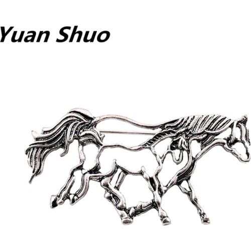 YuanShuo White Brooches For Clothes