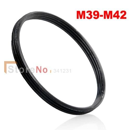 3PCS screw mount step up Ring Adapter fOR Leia M39 lens to M42 camera M39-M42 metal With Tracking Number