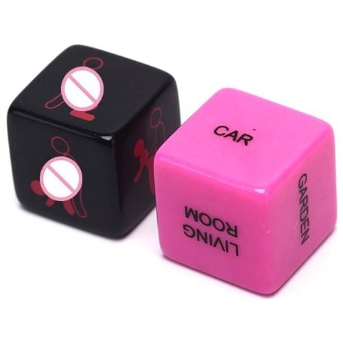 Hot 5PCS Sex DiceErotic Craps Sex Glow Dice Love Dices Toys For Adults Noctilucent Couples Dice Game Set Sex Toys