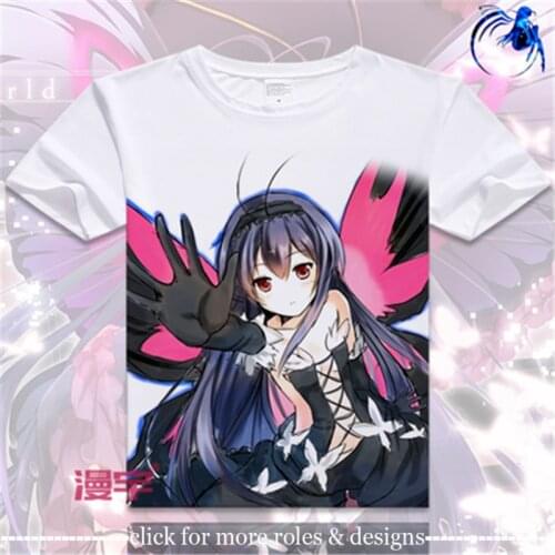Accel World Kuroyukihime Cosplay Costume Cloth Adult Kids Child Short Sleeve T Shirt T-shirt