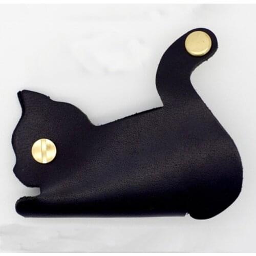 Leather craft cutter cat key ring bag rivet template hole die cutting mould leather hole punches deri el aletleri tool set