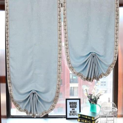 LINQIAO Blackout Curtains On The Windows