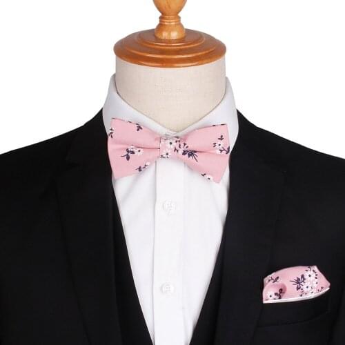 Men Bowtie Shirts Bow Tie For Men Business Wedding Bowknot Adult Floral Bow Ties Spring Summer New Designs Cotton Tie