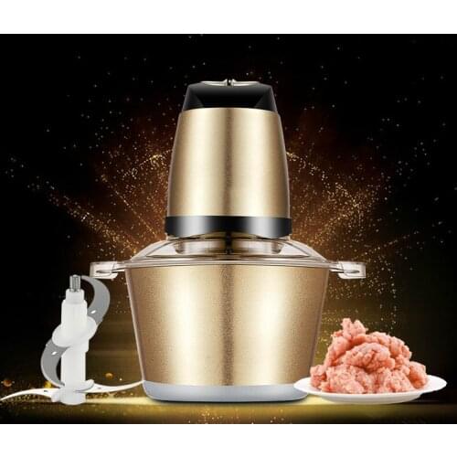 Meat Grinders upgrade color steel stainless grinder home electric large capacity mixer small stuffing NEW