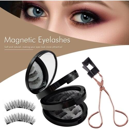 Magnetic Eyelashes Set Natural-looking Reusable Artificial Eyelashes Eyelashes Extended False Eyelashes Reusable False Eyelashes