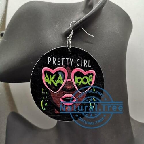 Newest AKA Wooden Earrings