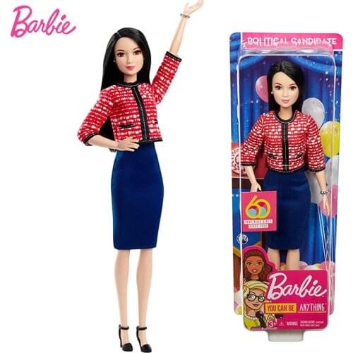 Original Barbie Fashion dolls Fashionista career Toys for Girls Assortment Dress Dolls makeup Bonecas Baby Toys Birthday Gifts