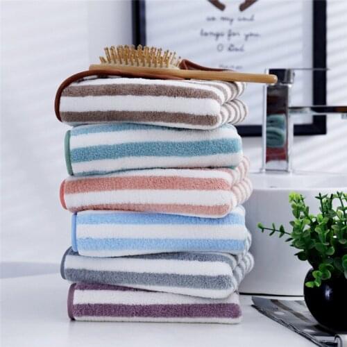 Towel Coral Fleece Coral Velvet High Density Soft Water Absorption Thicken Adult Men Women Quick Dry Home Daily Beauty Towel