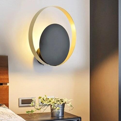 Abay Led Wall Lamp Modern Sconce Stair Light Fixture Living Room Bedroom Bed Bedside Indoor Lighting Home Hallway Loft