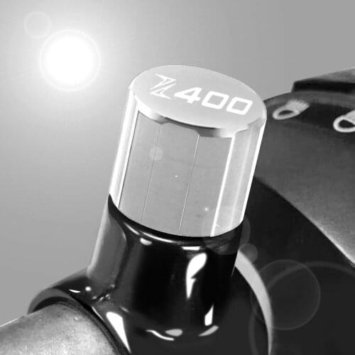 Motorcycle CNC M10*1.25 Mirror Hole Plug Screw Bolts Covers Caps Clockwise For for KAWASAKI Z400 Z 400 2018 2019 2020