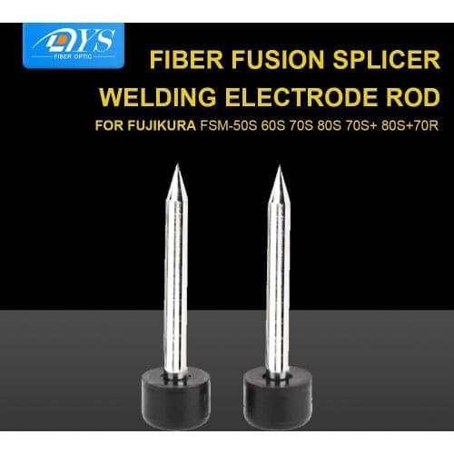 1Pair FTTH Fiber Optic Splicer Welding Machine Electrode Rod For Optical Fiber Fusion Splicer