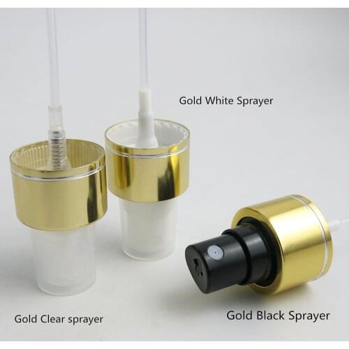 20/410 24/410 30pcs Gold Silver Perfume Mist Sprayer only sprayer