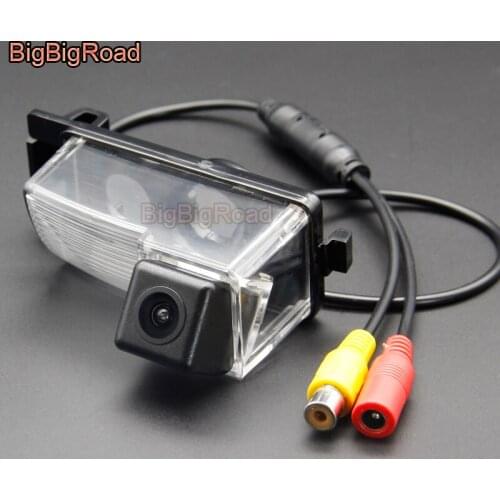 BigBigRoad For Nissan Geniss Livina GT-R 350Z Versa Latio Vehicle Wireless Rear View Reversing Camera HD Color Image Waterproof