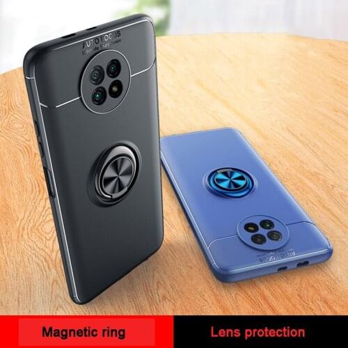 Case For Xiaomi MI Redmi Note 9 8 4 4X 5 Pro 8T Redmi 7 6 10X Pro 8A 7A 6A 4A 4X 9C Y3 Y2 S2 TPU Magnetic Car Stand Phone Cover
