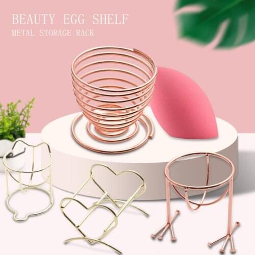 11 Styles 1pcs Beauty Makeup Sponge Drying Holder Rack Display Cosmetic Puff Holder For Foundation Concealer Baking Powder
