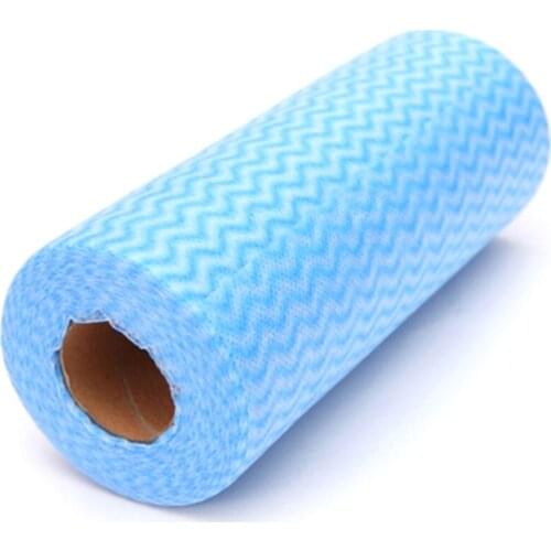 HOT SALE Kitchen Disposable Towels Cloth-Like Cleaning Towel Multi-Uses Nonwoven Dish Cloths Washable Reusable (1 Roll)