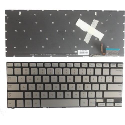 NEW English laptop keyboard for SAMSUNG NP730u3e NP740U3E 730U3E 740U3E US black silver Backlight