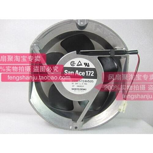 Brand new original 109e5724h502 / 505 17cm17251 24v0.58a cooling fan