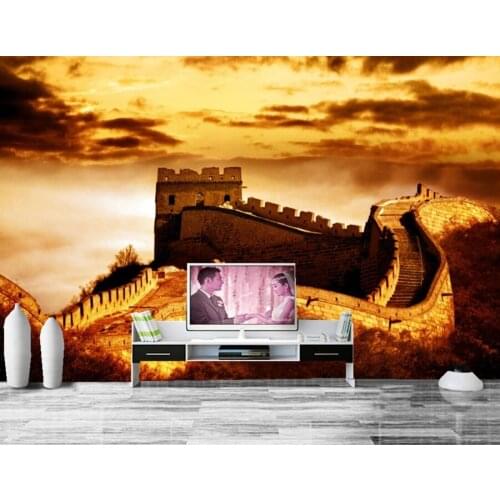 Chinese ancient architecture city wallpaper papel de parede,hotel restaurant living room tv sofa wall bedroom 3d wallpaper mural