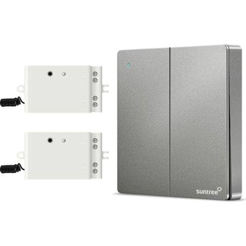 Suntree two-open self-powered switch smart home wireless remote control device with smart home