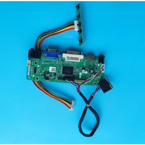 For LTN156HT01 Driver board VGA HDMI-compatible monitor Card 1920X1080 Panel Screen Controller kit DVI LVDS 15.6" LCD LED