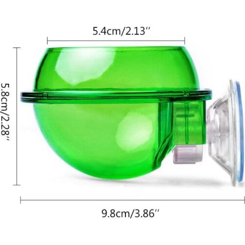 Reptile Anti-escape Food Bowl Cup Turtle Lizard Worm Live Food Container