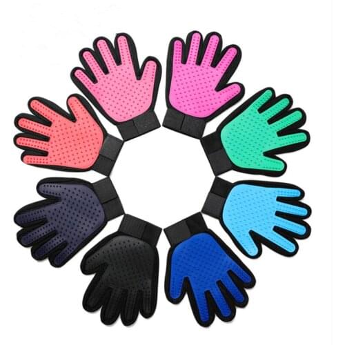 Pet Cat Glove Wool Dog Horse Combing Brush Accessories
