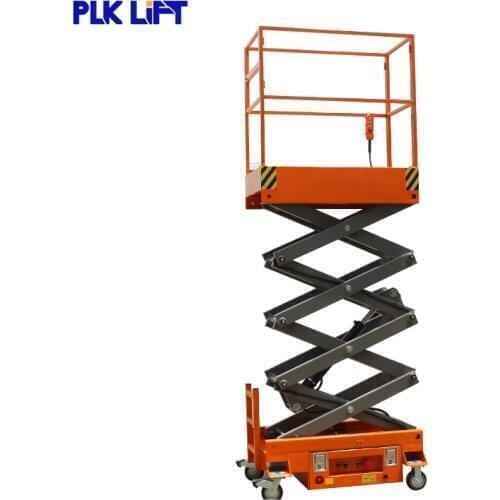 Ce Marked Euro Zone Standard Mini Push Around Small Mobile Aerial Work Man Scissor lift for sale