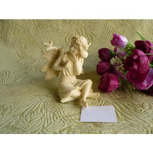 Character Statue, Angel Sculpture, Wings, Little Girl, Resin Crafts, Holiday Gifts, Home Garden Decorations, Christmas Figurines