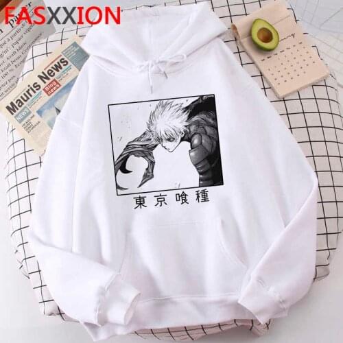 Tokyo Ghoul hoodies female plus size 2021 grunge hip hop female sweatshirts printed