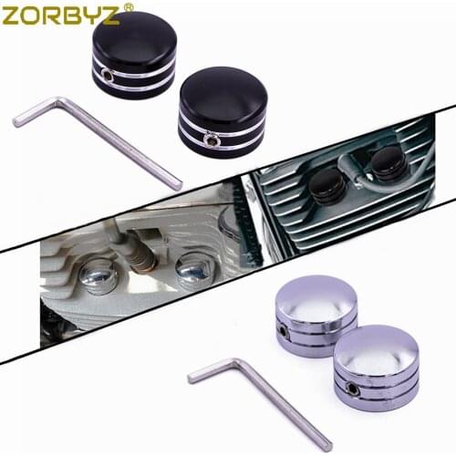 ZORBYZ Motorcycle Spark Plug Head Bolt Cap Cover Plug For Harley Sportster 883 Twin Cam Touring 1999-2017