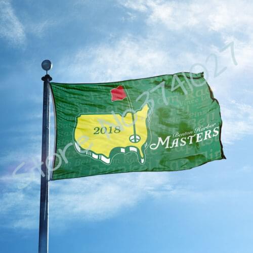 3X5FT masters Flag Activities Decoration banner custom flag 100D Digital Print