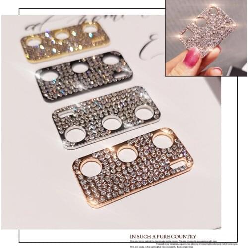 Diamond Metal iPhone 11 /11 Pro Ultra Phone Camera Lens Glitter crystal Protection Case Ultra Lenses Protector Cover