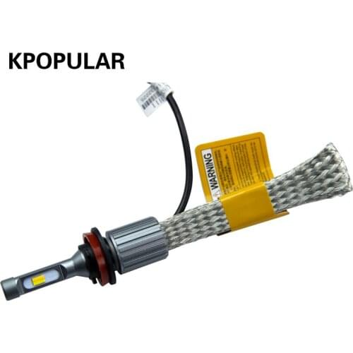 Car headlights two-color LED bulbs LED headlights diode lights car H11 high-quality car headlights front fog lights new design