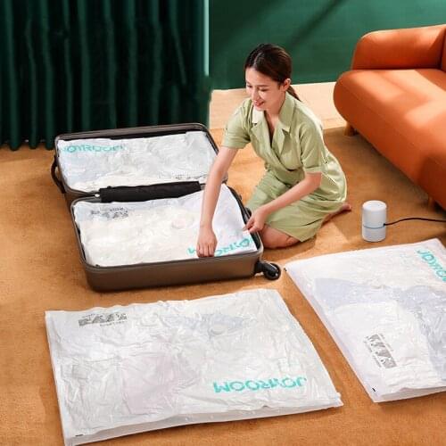 Household Vacuum Storage Bag Clothes Vacuum Compression Bag Travel Luggage Storage Bag Portable Travel Accessories Set