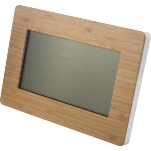 Digital Wall Clock Lcd Big Large Number Time Temperature Calendar Alarm Table Desk Clocks Modern Design Home Office Decor